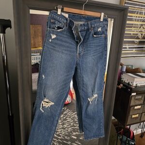 GAP Cheeky Straight High Rise Denim